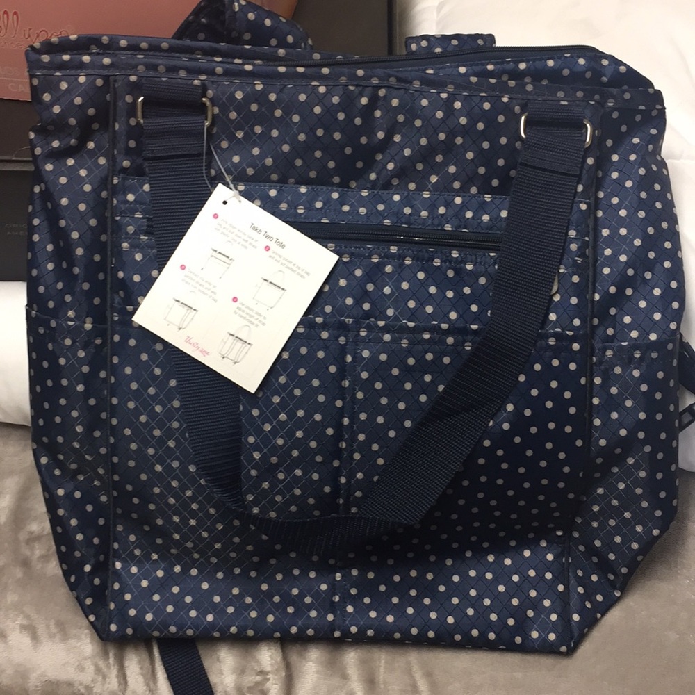 Thirty-One Take Two Tote in Navy
